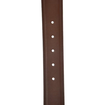 Gucci Calfskin Interlocking G 37mm Belt 100 40 Nut Brown 5 of 8