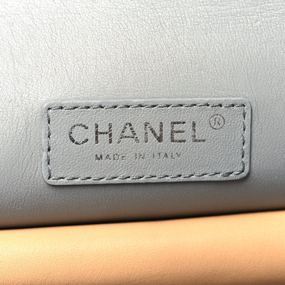 Chanel Calfskin Stitched Large Shopping Tote Beige 6 of 18