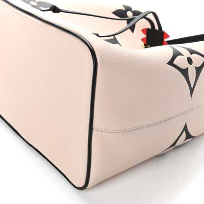 Louis Vuitton Empreinte Monogram Giant Crafty Neonoe MM Creme Black 8 of 8
