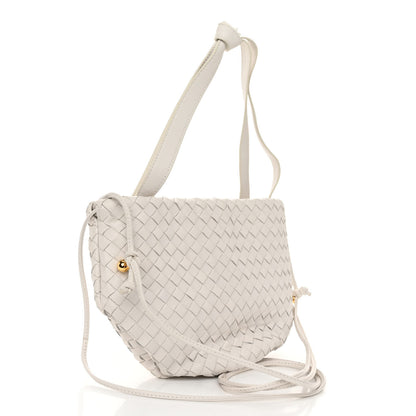 Bottega Veneta Nappa Intrecciato Small Bulb White 3 of 10
