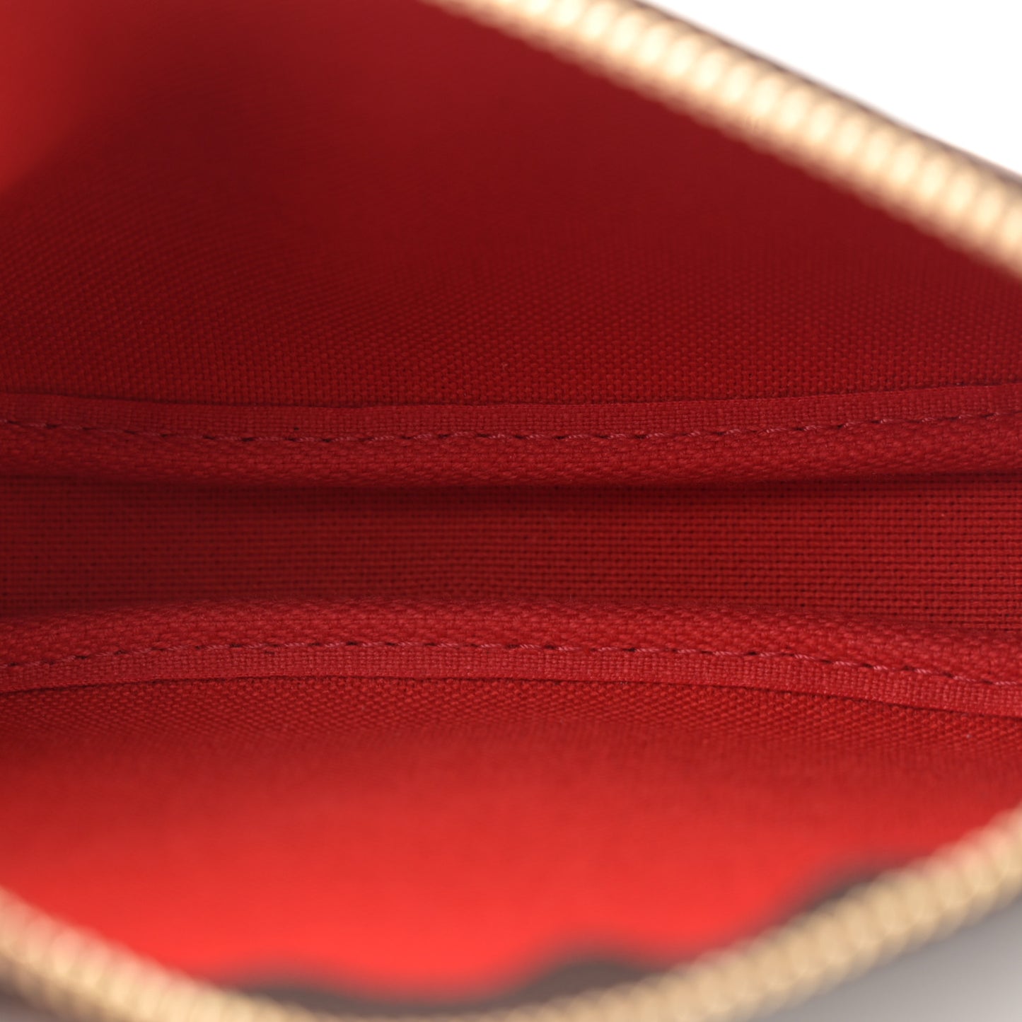 Damier Ebene 2019 Christmas Animation Mini Pochette Accessories Red