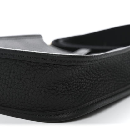 Hermes Taurillon Clemence Evelyne TPM Black 10 of 10
