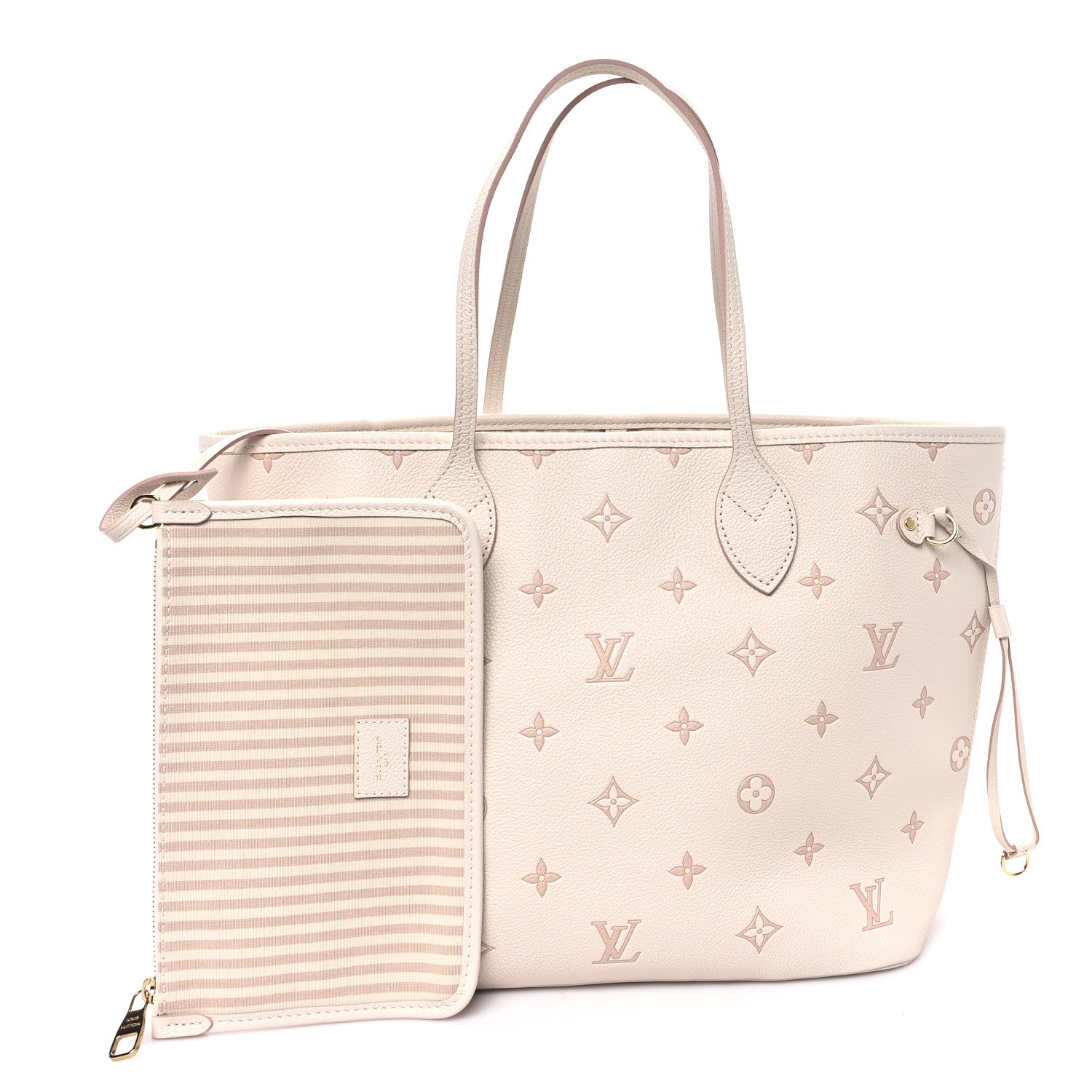 Louis Vuitton Monogram Debossed Neverfull MM Eden 2 of 11