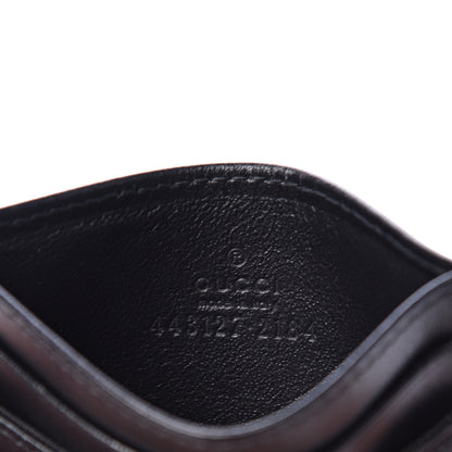Gucci Calfskin Matelasse GG Marmont Card Holder Black 5 of 6
