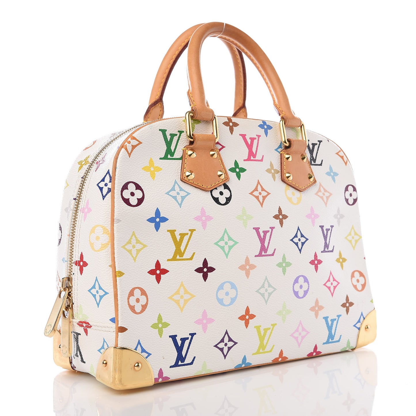 Monogram Multicolor Trouville White