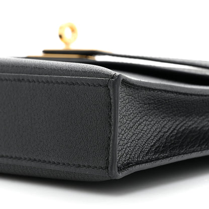 Hermes Chevre Chamkila Kelly Elan Black 10 of 12