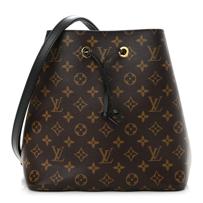Louis Vuitton Monogram Neonoe MM Black 1 of 14