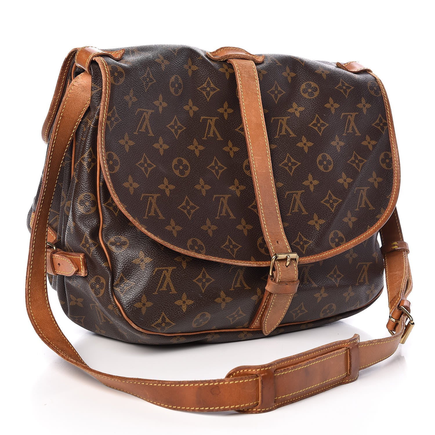 Louis Vuitton Monogram Saumur 35 3 of 15