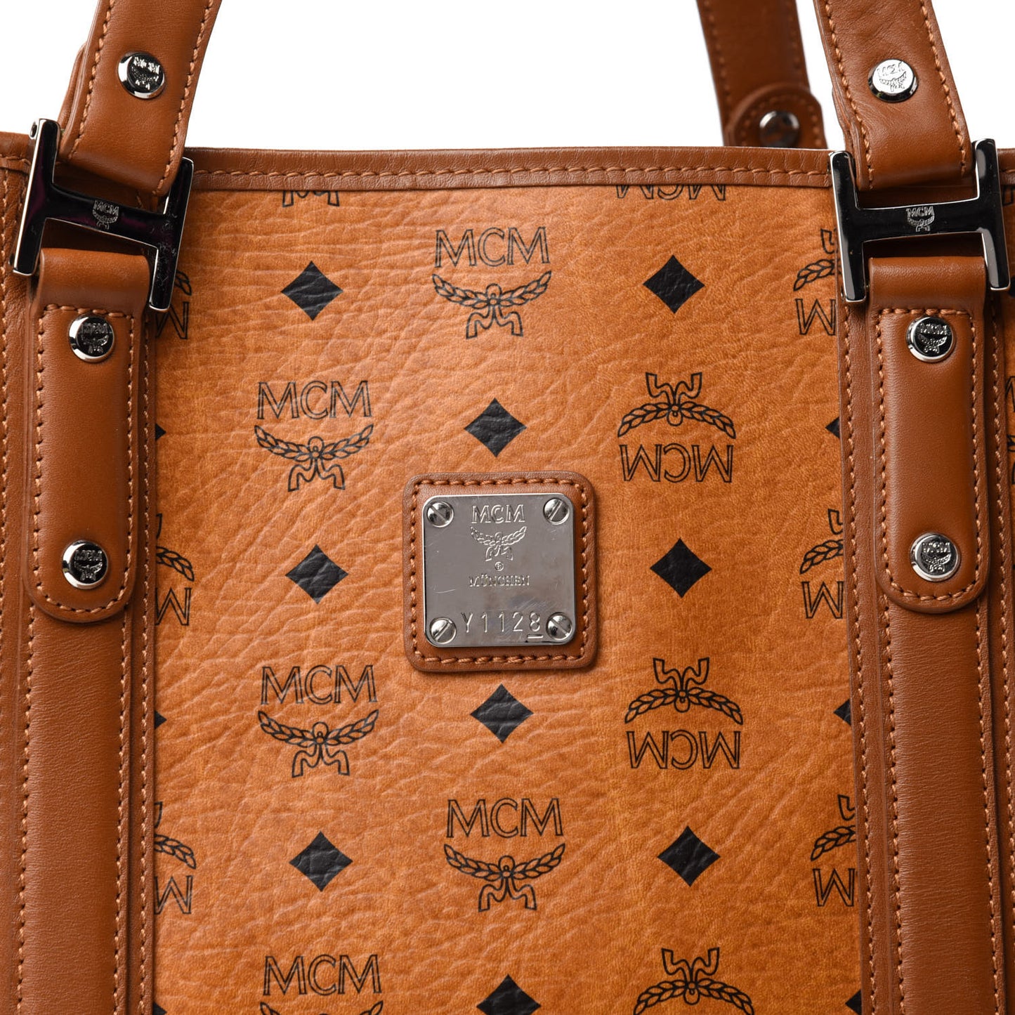 Visetos Shopping Tote Cognac