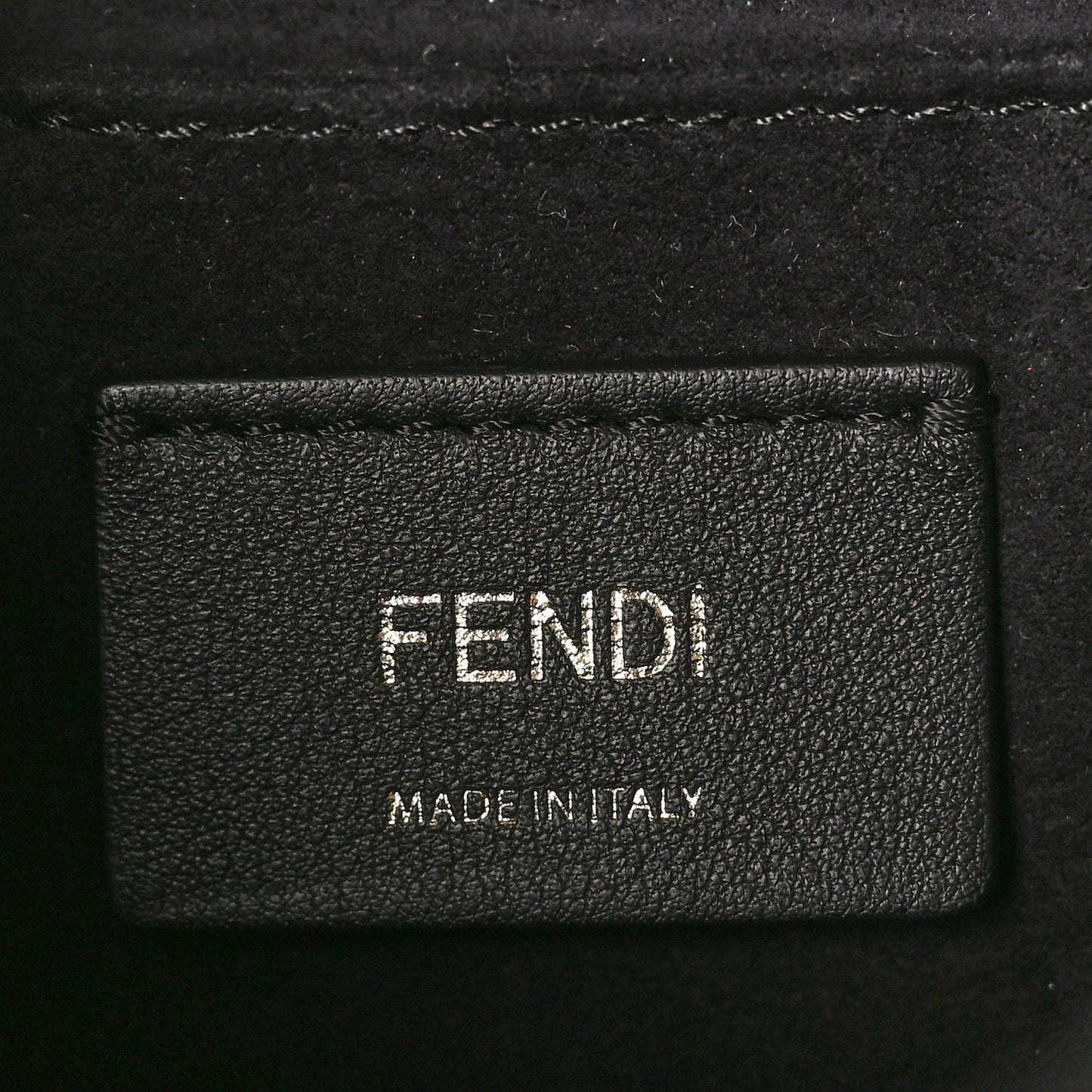 Vitello Liberty Metal Scalloped Multi Studded Small Kan I Shoulder Bag Black