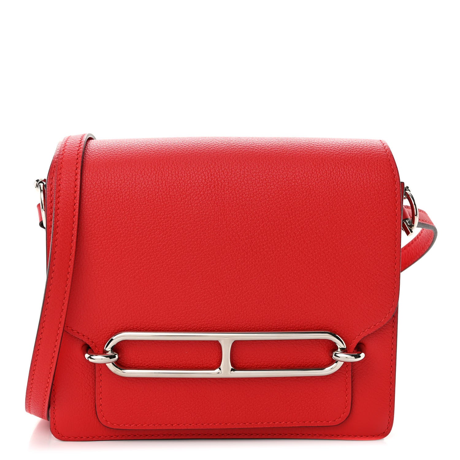 Hermes Evercolor Mini Sac Roulis Rouge de Coeur 1 of 13