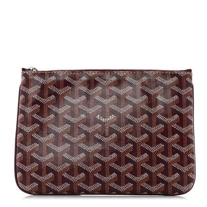 Goyard Goyardine Senat Pochette PM Burgundy 1 of 8