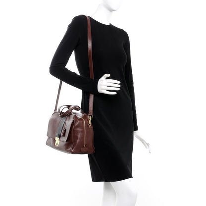 Marc Jacobs Leather Frankie Zip Handbag Chestnut 2 of 16