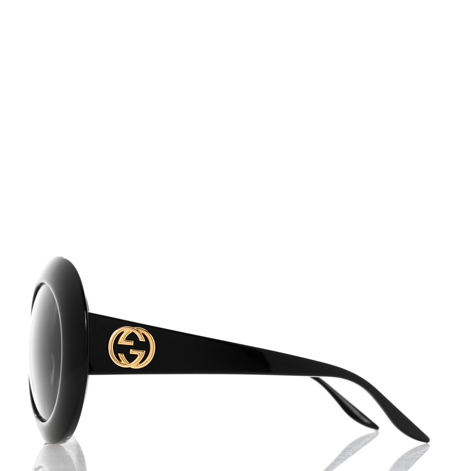 Gucci Acetate Round GG Sunglasses GG0744S Black 3 of 8