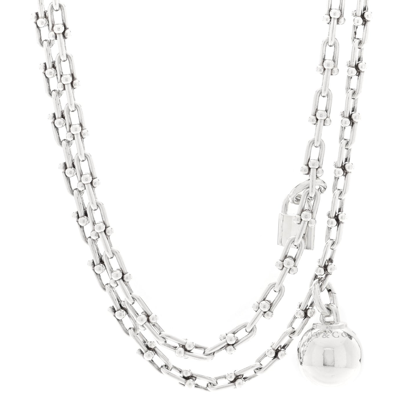 Sterling Silver HardWear Wrap Necklace