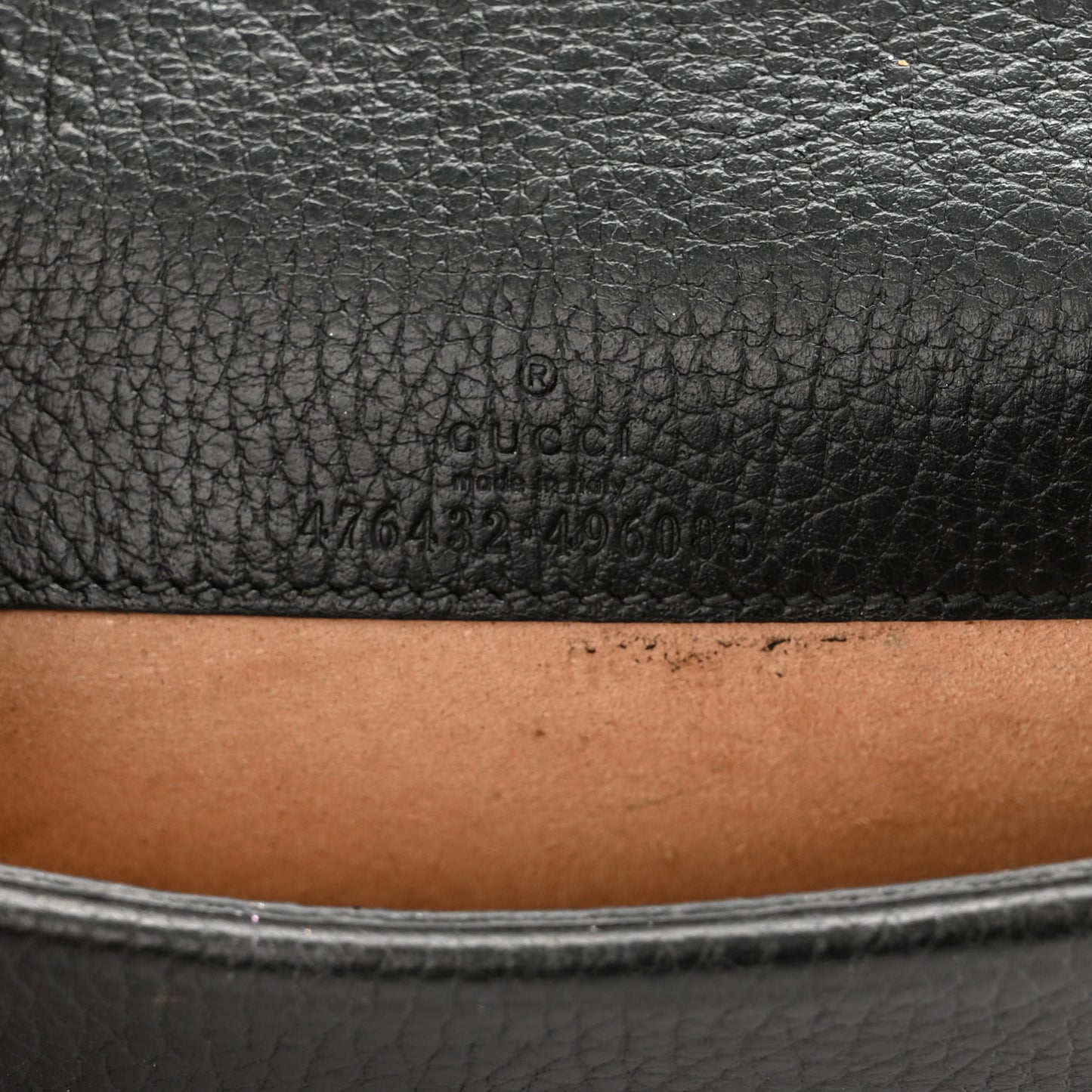 Calfskin Super Mini Dionysus Shoulder Bag Black
