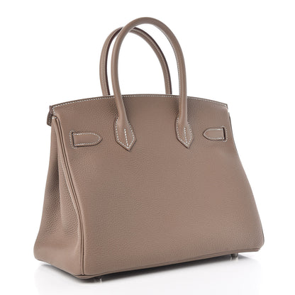 Hermes Togo Birkin 30 Etoupe 3 of 34