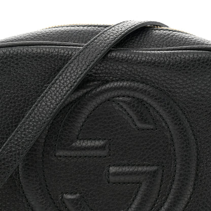 Gucci Pebbled Calfskin Small Soho Disco Bag Black 8 of 13