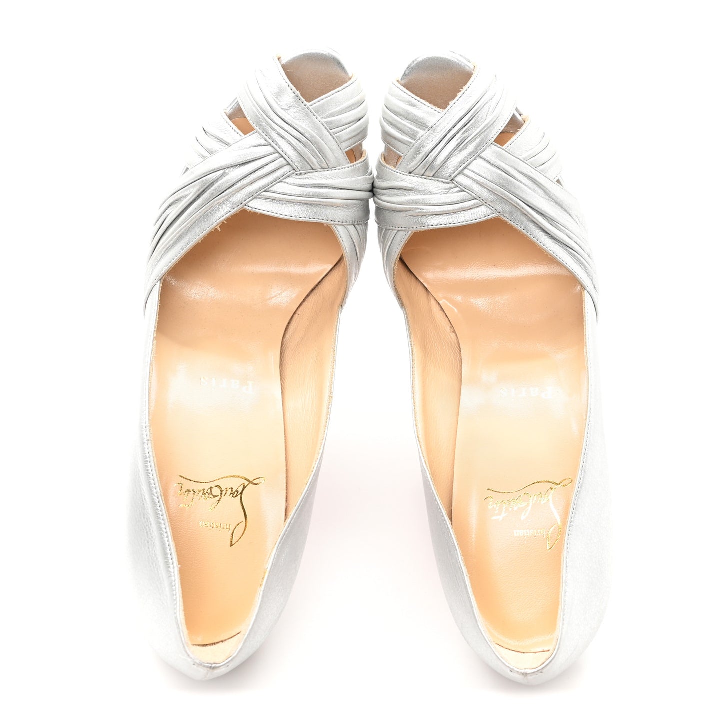 Nappa Aborina 150 Pumps 39.5 Silver