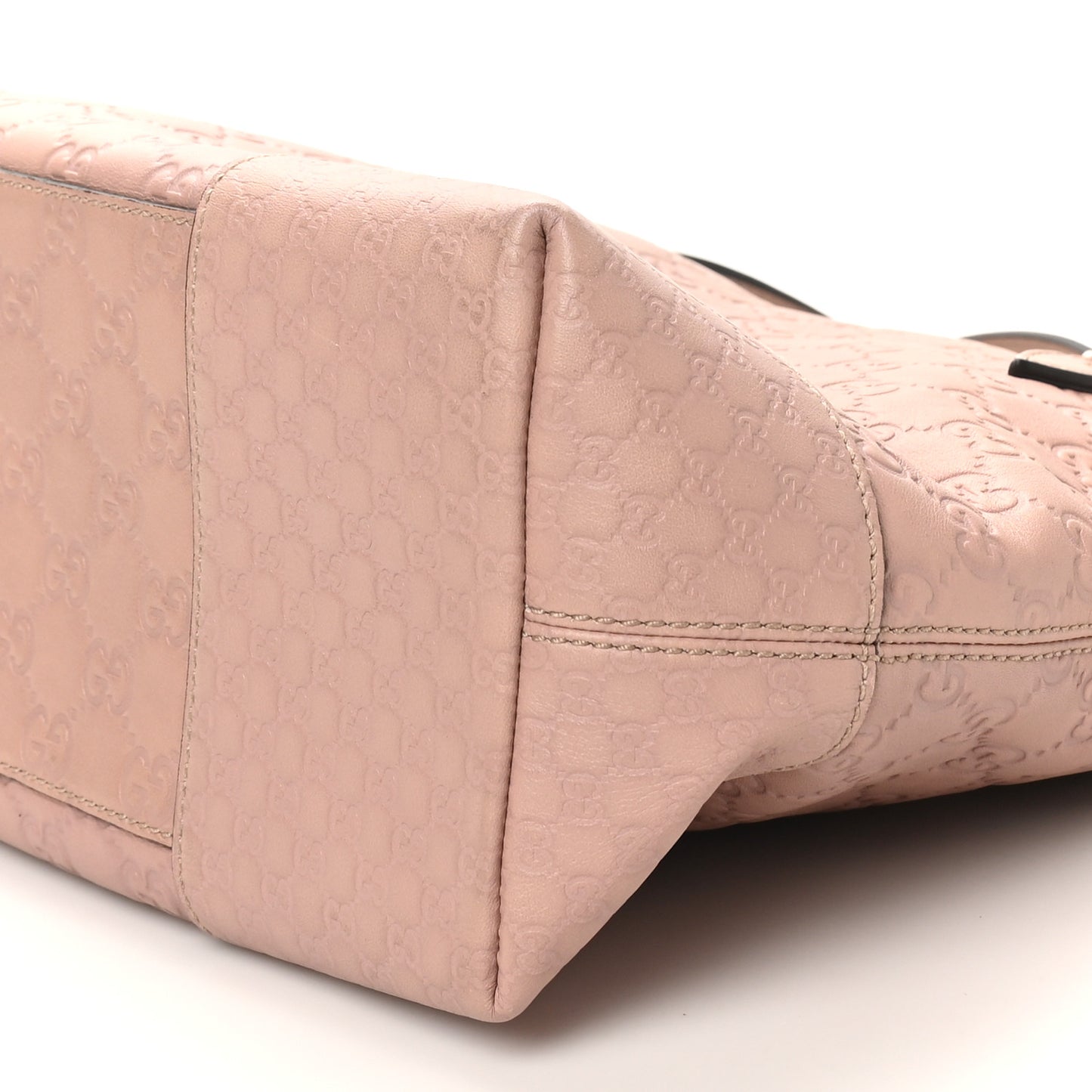 Guccissima Medium Bree Foldover Tote Soft Pink