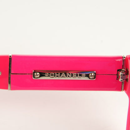 Chanel Patent CC Sunglasses 5230Q Pink 5 of 7