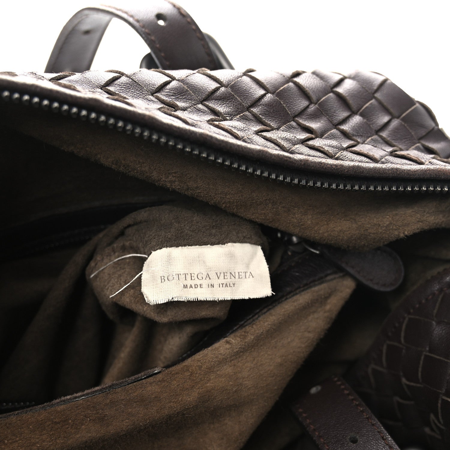 Bottega Veneta Nappa Intrecciato Montaigne Bag Ebano 8 of 12