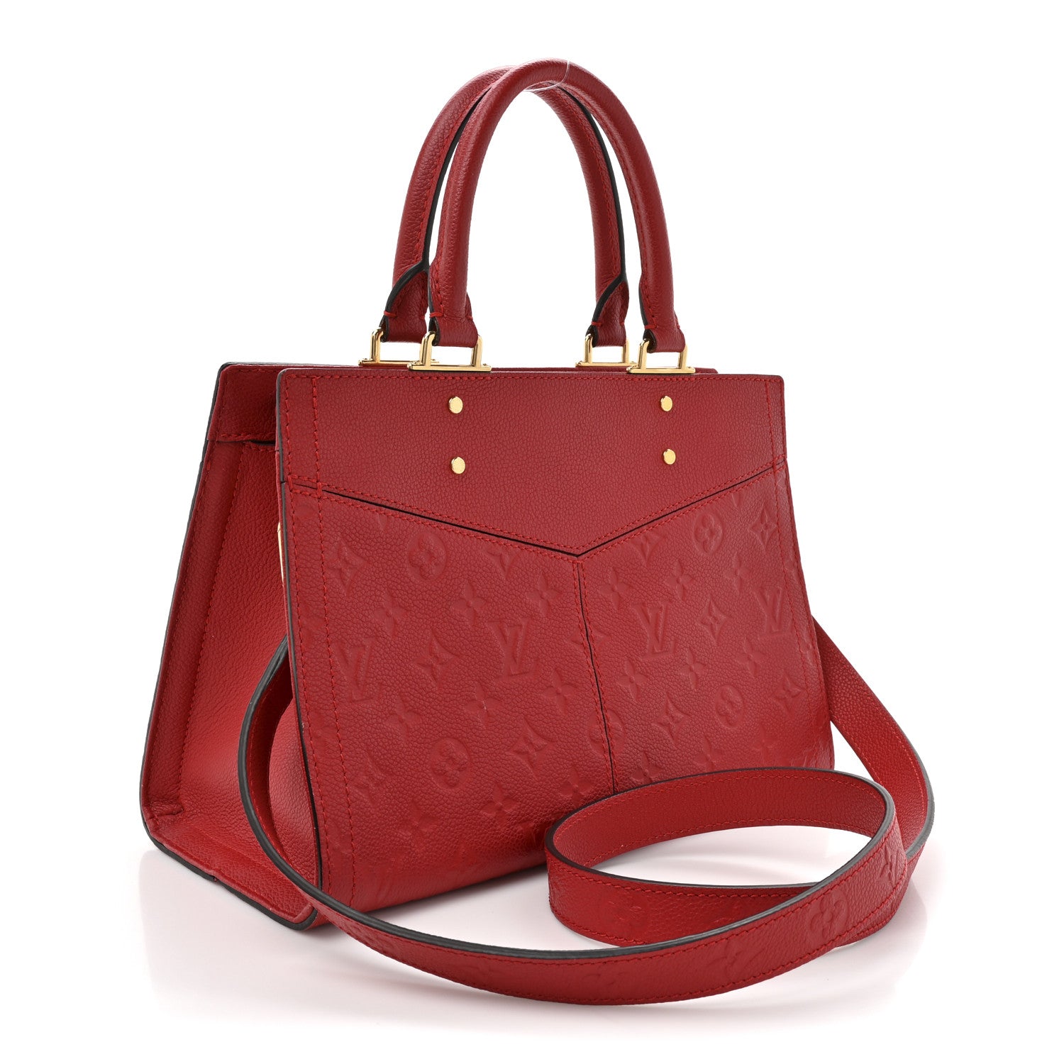 Louis Vuitton Empreinte Sully PM Scarlet 3 of 14