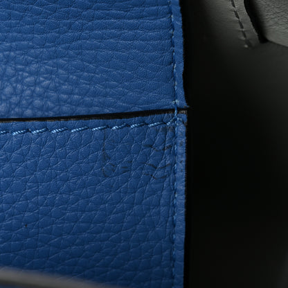 Burberry Grainy Calfskin Triple Stud Mini Belt Bag Blue White 8 of 16