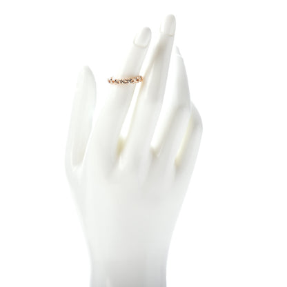 Tiffany 18K Rose Gold Diamond Paloma Picasso Graffiti Narrow Love and Kisses Ring 52 6 2 of 4