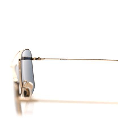Christian Dior Metal DiorStellaire O3S Sunglasses Gold Blue 5 of 9