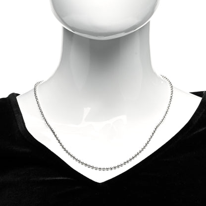 John Hardy Sterling Silver 3mm Classic Ball Chain Necklace 20" 2 of 5