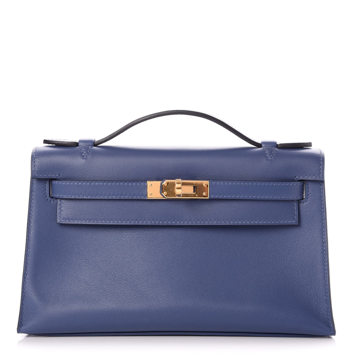 Swift Kelly Pochette Clutch Bleu Brighton