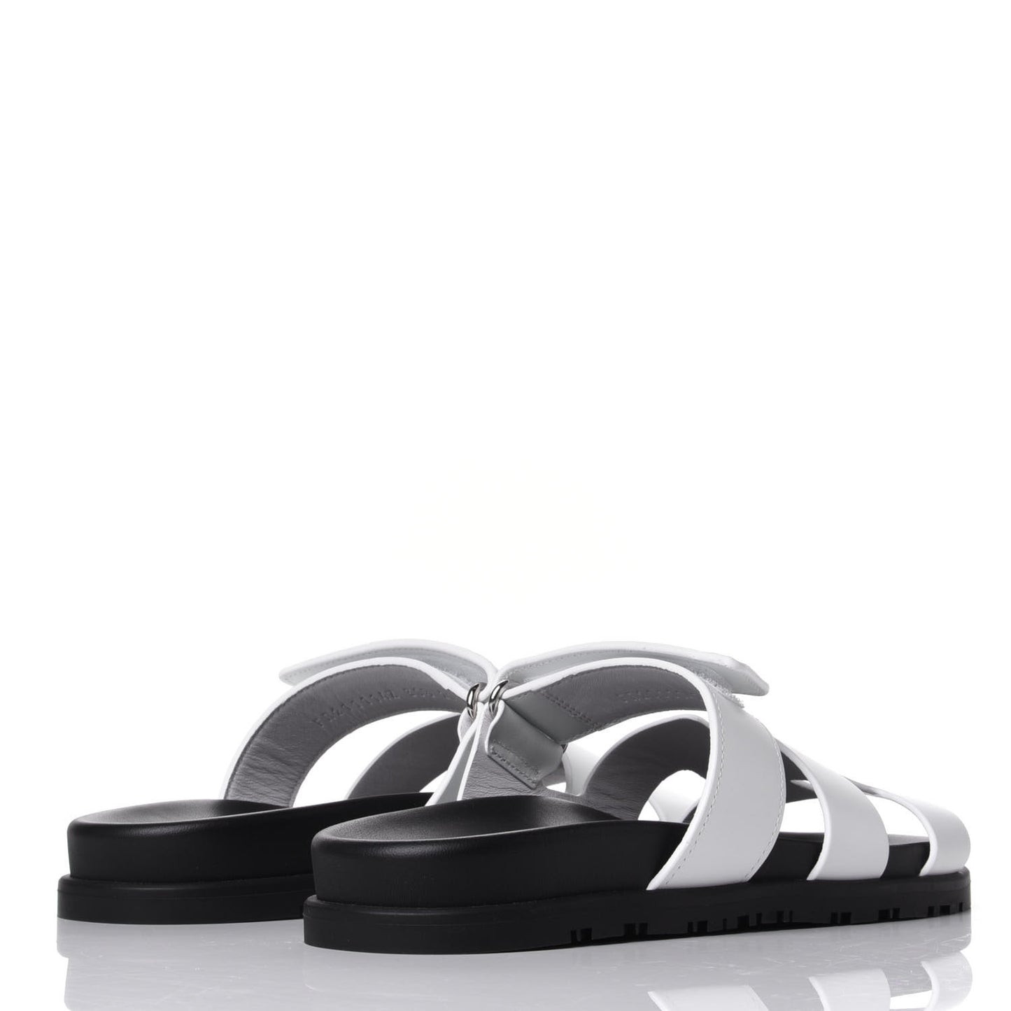 Calfskin Womens Chypre Sandals 38.5 White
