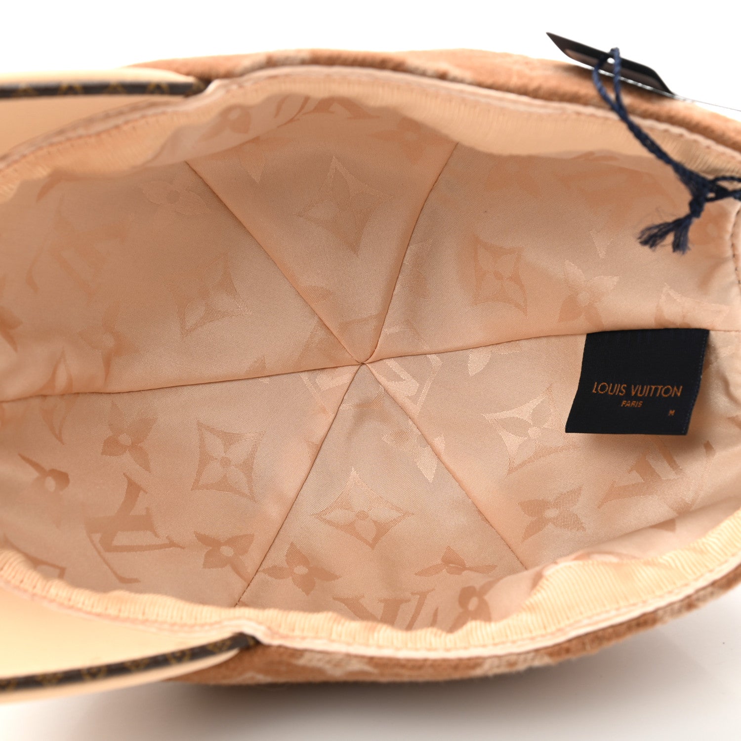 Louis Vuitton Wool Monogram Carry On Cap M Beige 7 of 10