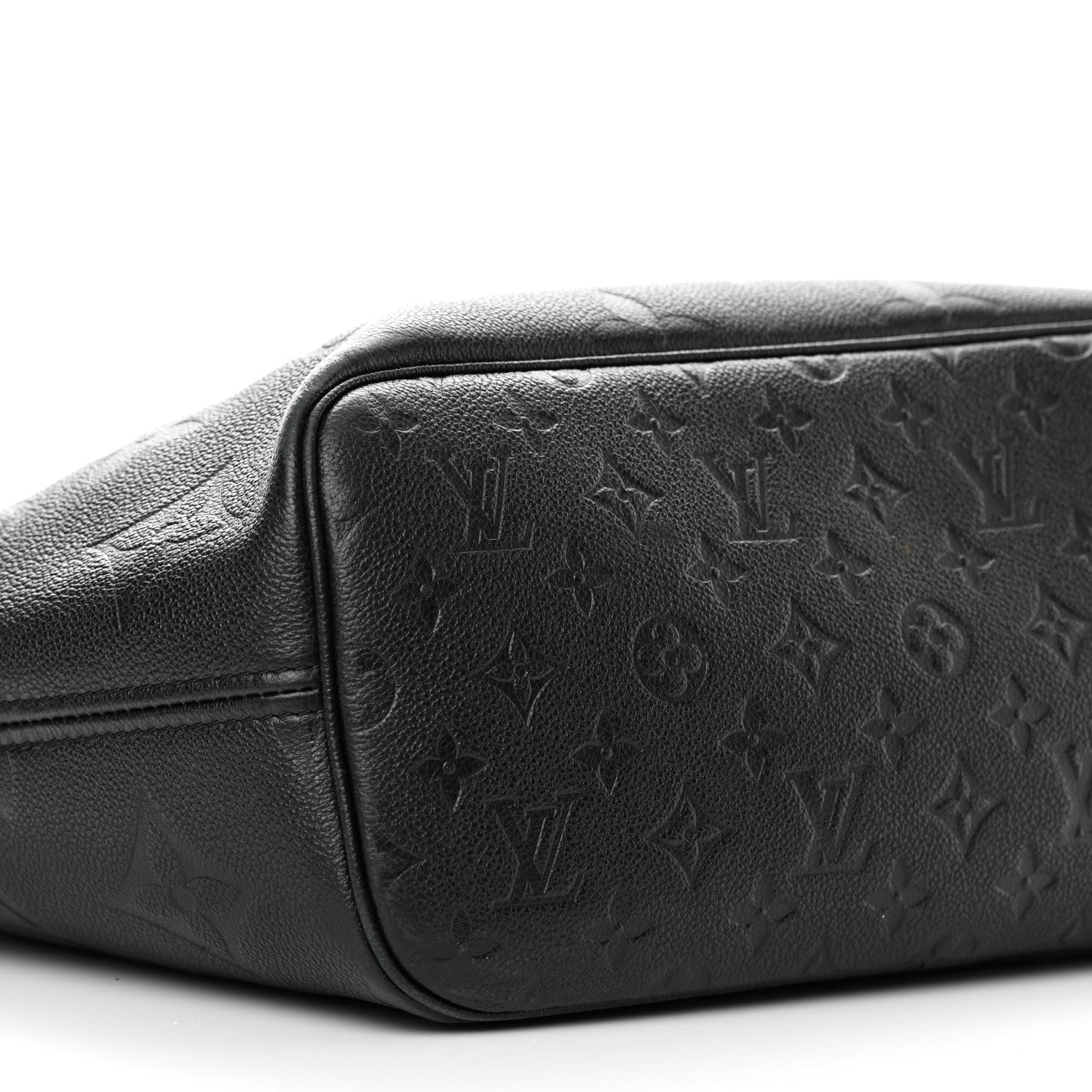 Louis Vuitton Empreinte Monogram Giant Neverfull MM Black 8 of 13