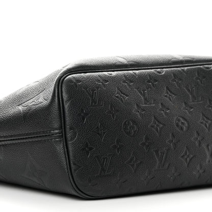 Louis Vuitton Empreinte Monogram Giant Neverfull MM Black 8 of 13