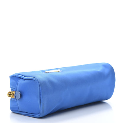 Prada Tessuto Nylon Saffiano Wristlet Azzurro 4 of 8