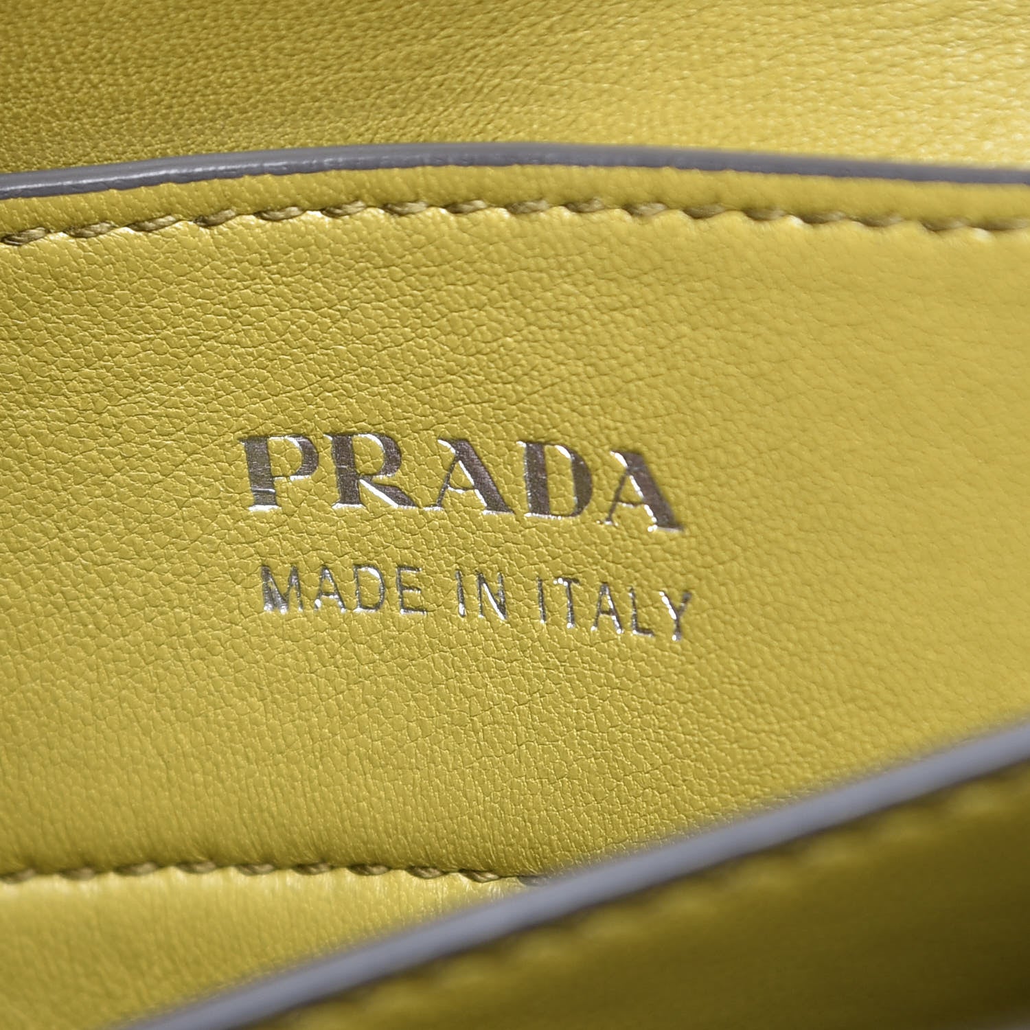Prada Saffiano Cuir Medium Double Handle Tote Marmo Salvia 6 of 11