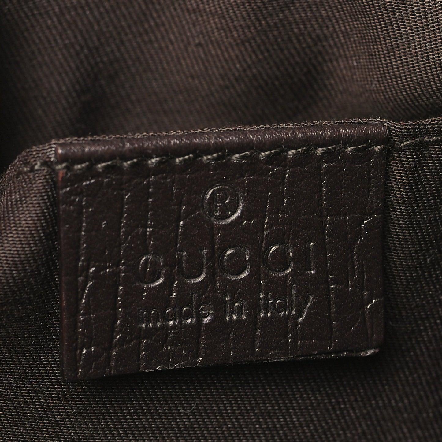 Monogram Web Pochette Dark Brown
