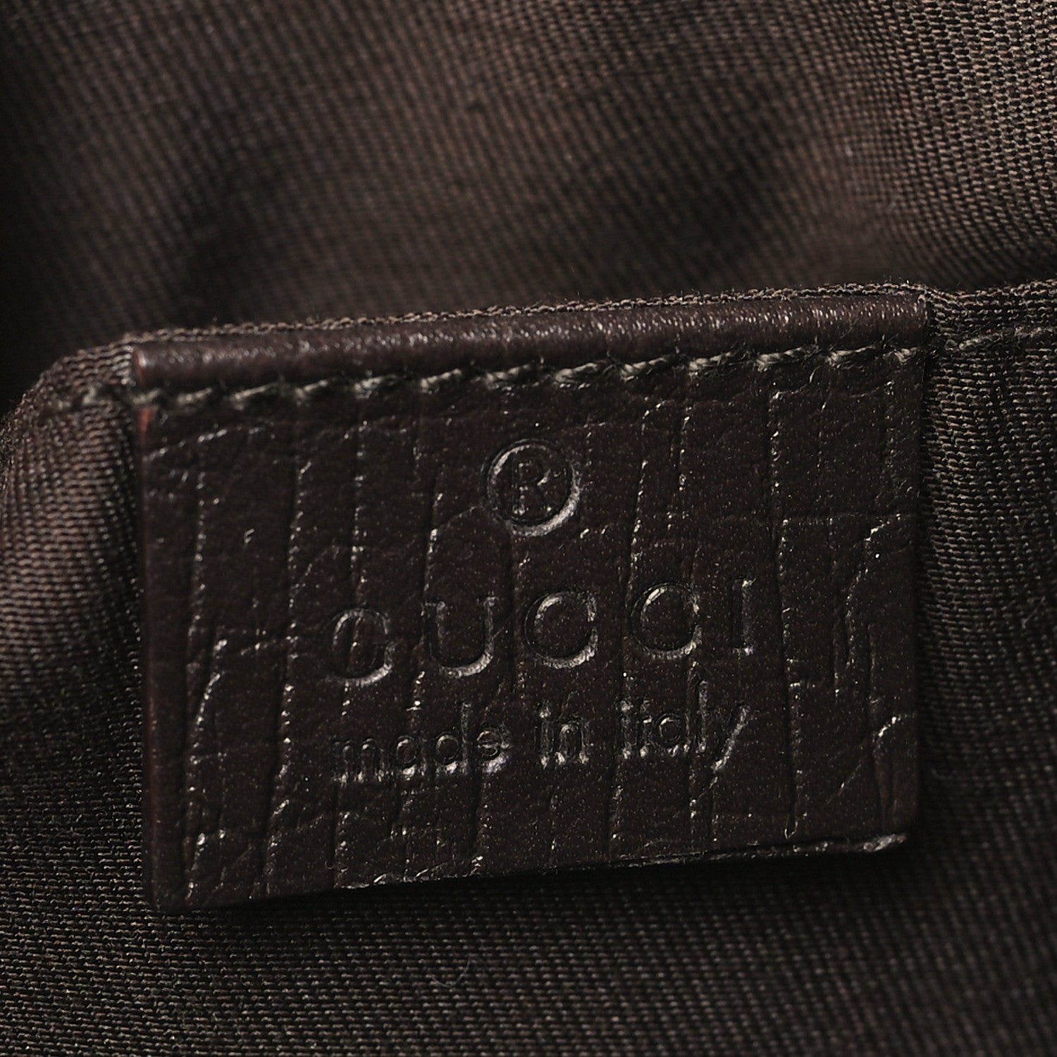 Gucci Monogram Web Pochette Dark Brown 6 of 11