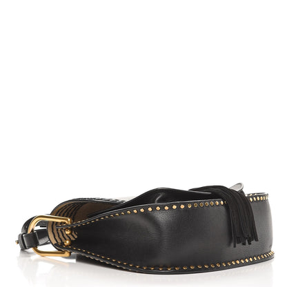 Chloe Calfskin Braided Medium Hudson Shoulder Bag Black 4 of 8