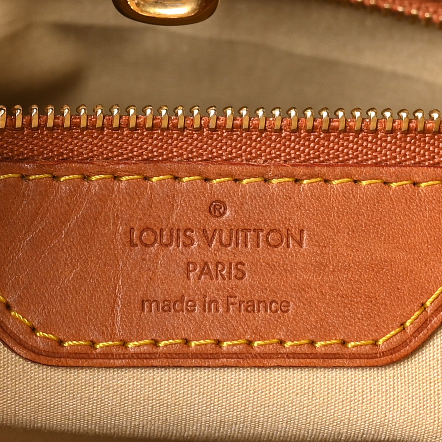Louis Vuitton Monogram Dentelle Batignolles Horizontal Gold 6 of 10