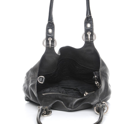 Prada Nappa Small Shoulder Bag Nero Black 5 of 7