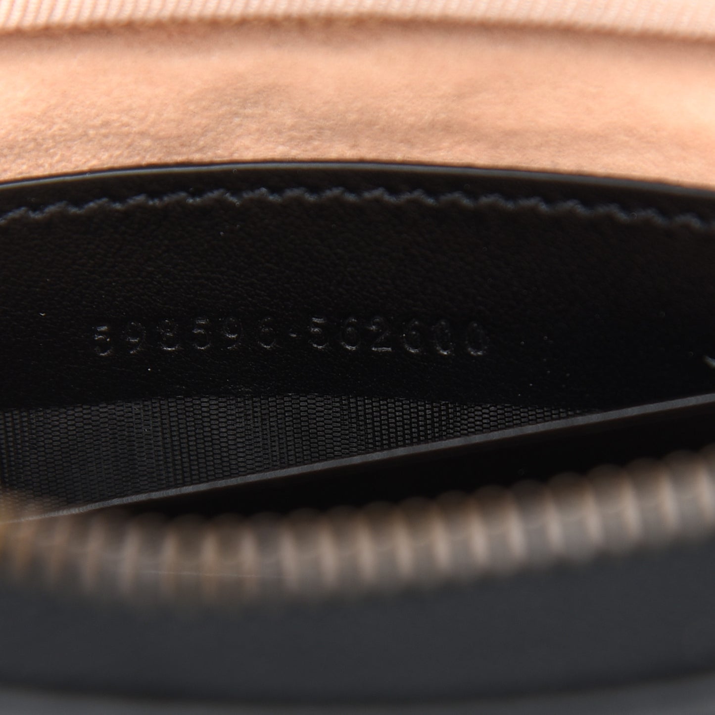 Calfskin Matelasse Mini GG Marmont Chain Crossbody Bag Black