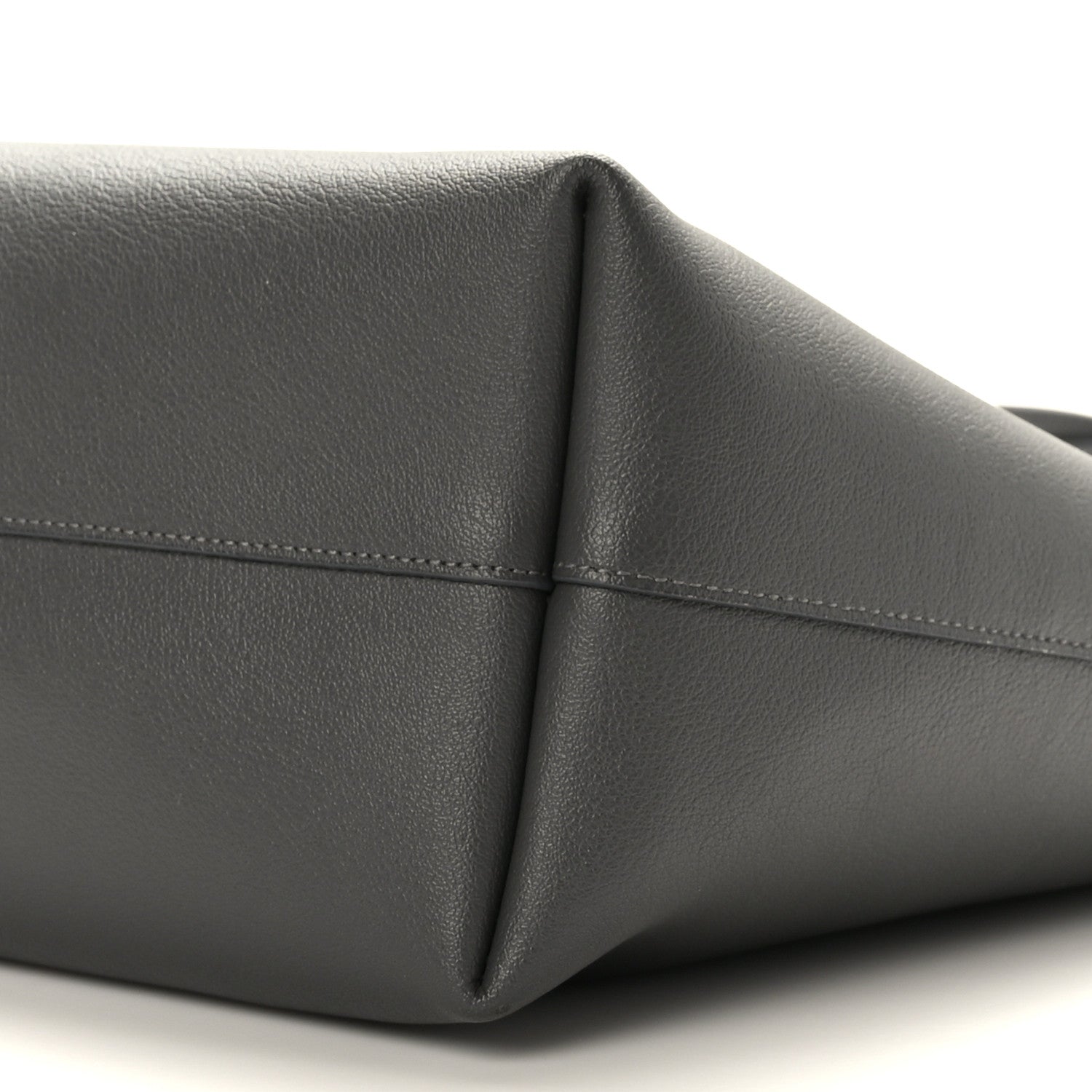 Saint Laurent Calfskin Large Shopping Tote Asphalt 10 of 12