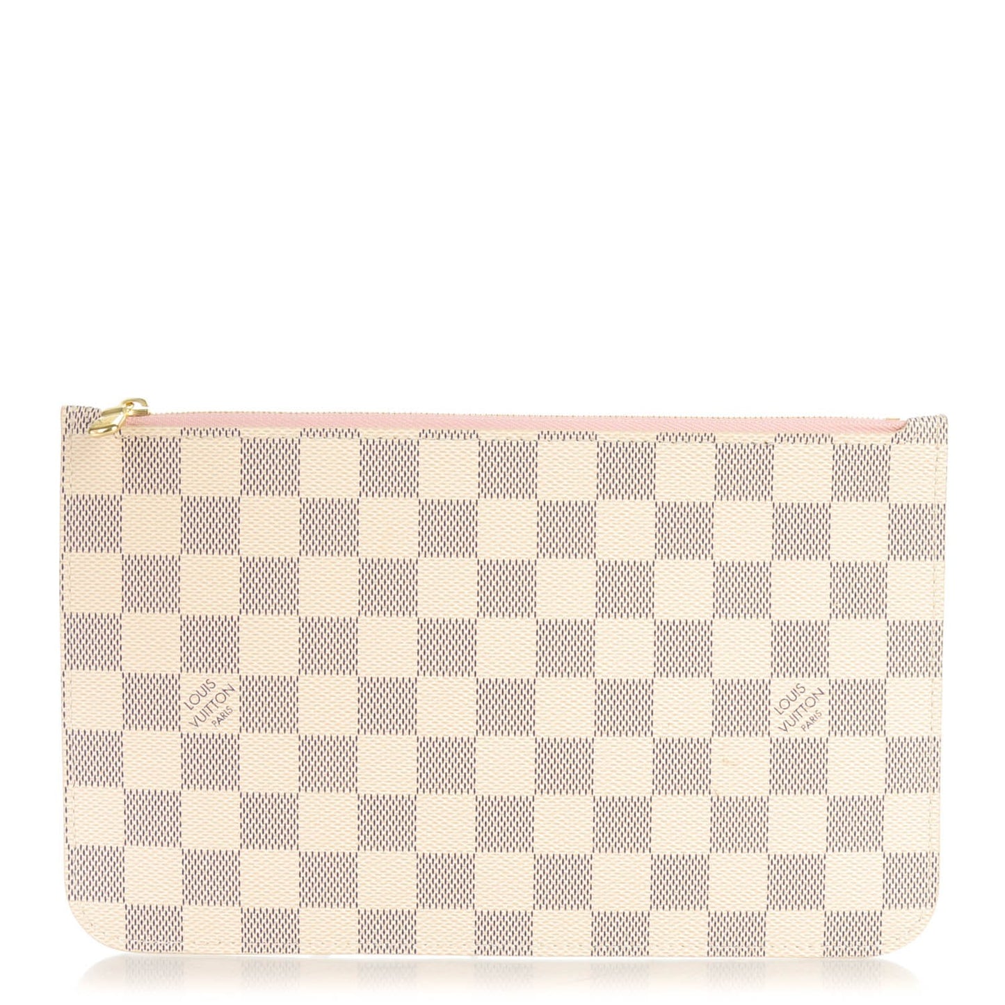 Damier Azur Neverfull MM GM Pochette Rose Ballerine