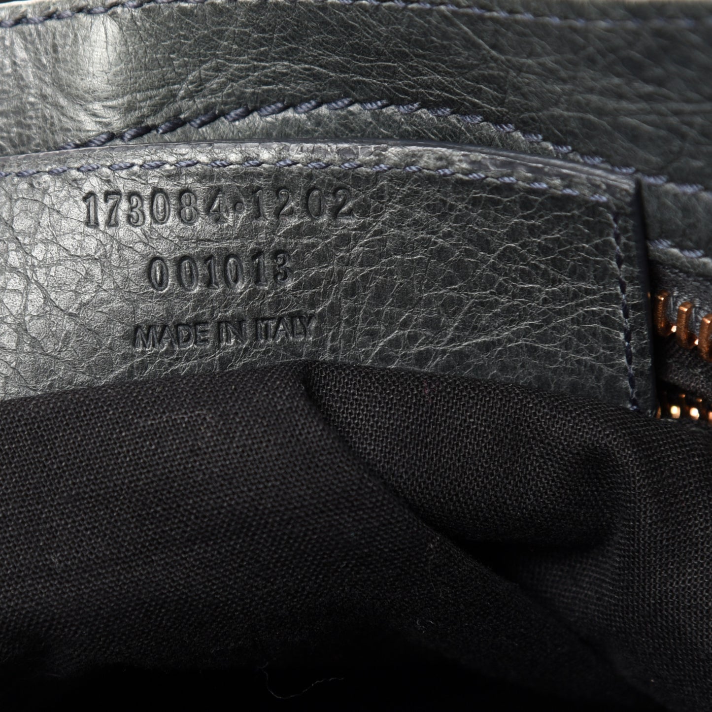 Agneau Giant 21 Rose Gold Hardware City Anthracite
