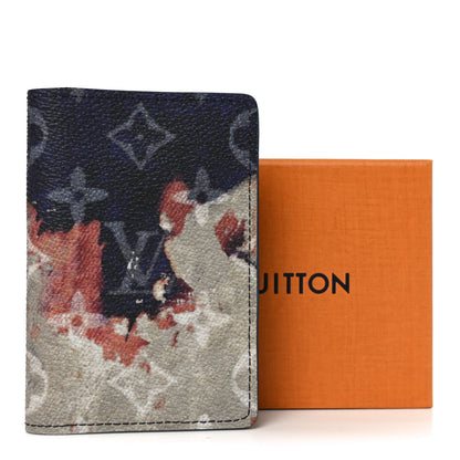 Louis Vuitton Monogram Bleach Pocket Organizer Ink Blue 7 of 7