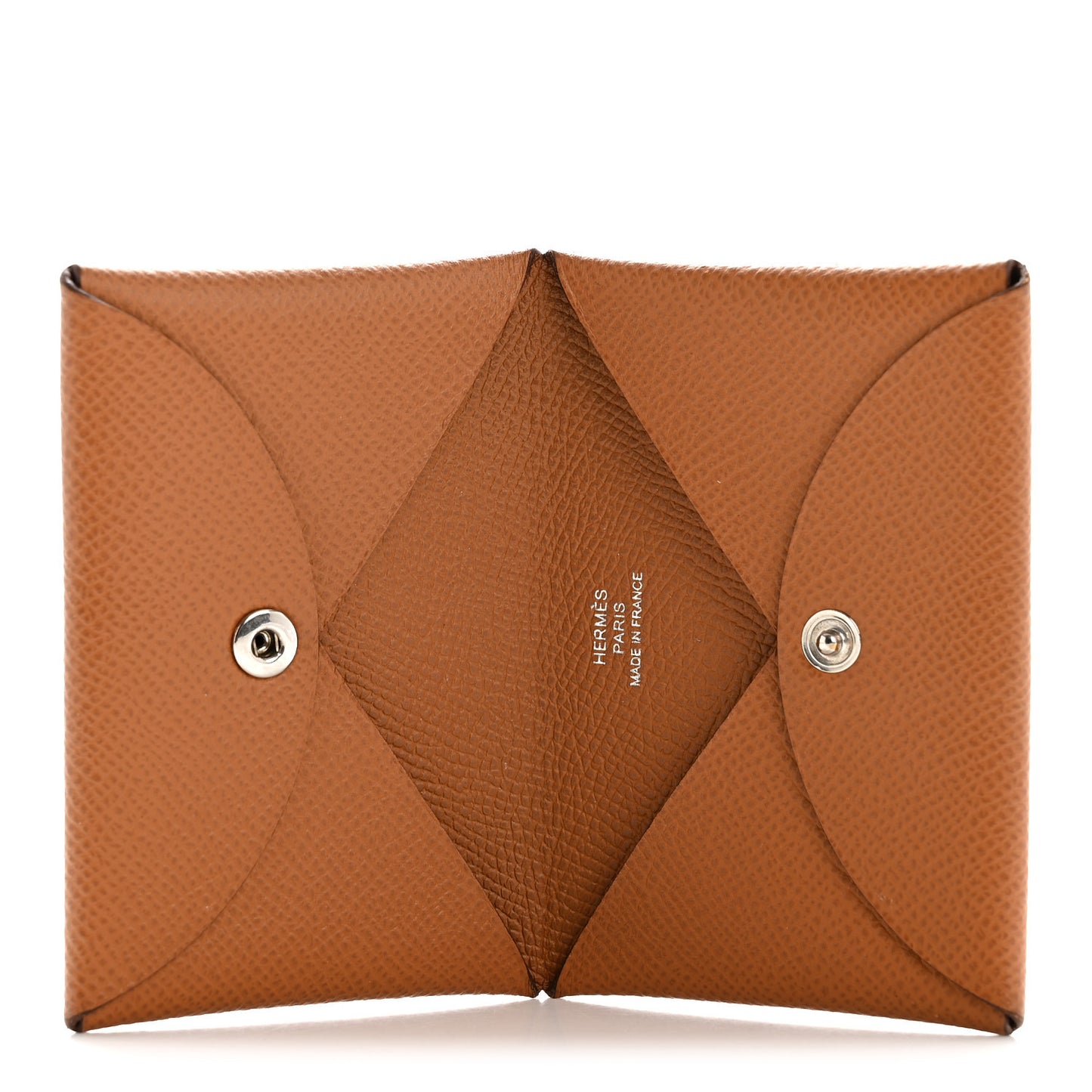 Epsom Calvi Card Case Gold