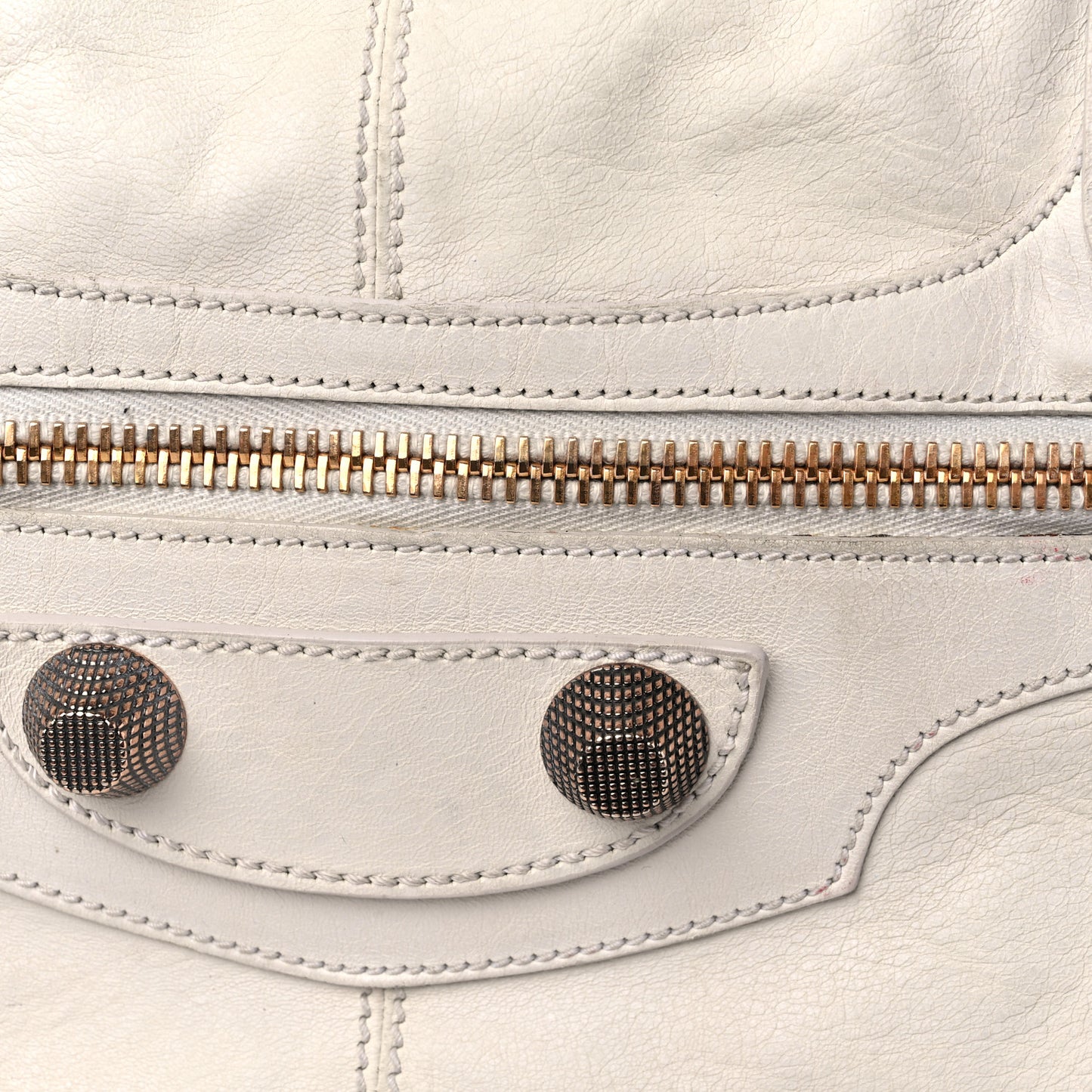Agneau Giant 21 Rose Gold Hardware Work White Light